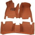 thumbnail image 1 of All Weather Luxury XPE Leather Custom Fits Floor Mats for Mazda CX-4 Laser Measured Large Coverage Floor Liner(Brown), 1 of 9