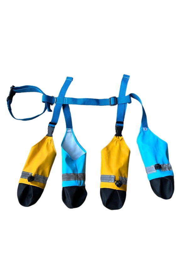 All Weather Outdoor Boots Shoes For Walking Hiking With Sole Durable Flexible Soft Comfortable Footwear For Small Medium Large Breed