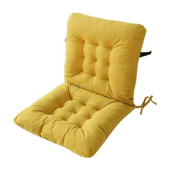 All-Weather Outdoor Chair Cushions Set - Water-Resistant Seat & Back Cushions with Non- Design - Patio, Garden, Dining Room & Office Chair Pillows