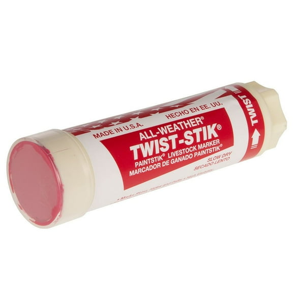 All Weather Paint Crayon,1 In.,Red,PK12 61062