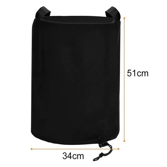 All Weather Protection Cover for Kindling Splitter Black Oxford Fabric