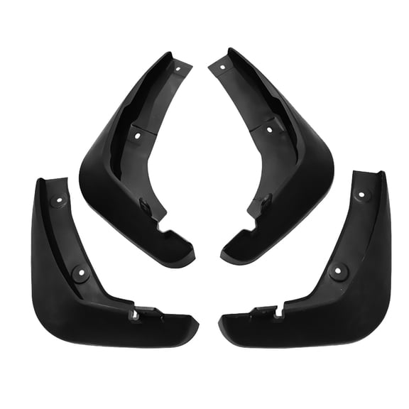 All Weather Protection Mudflaps For Mazda Atenza 2013-2021, 4PCS Front & Rear Splash Guards, No Drilling Mud Guards Accessories -black