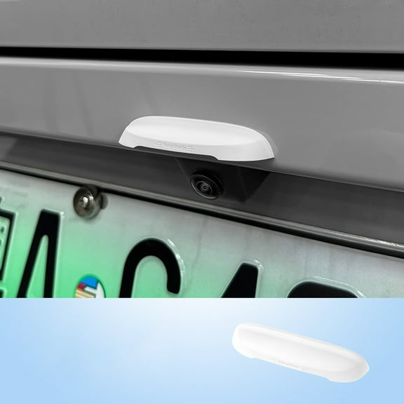 All-Weather Rear Camera Protector, Anti-Rain Lens Guard, Low-Profile Car Accessory with Shield Design