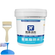 All Weather Roofing Compound Bitumen Waterproof Flat Coating Paint 1kg D2 F3W4