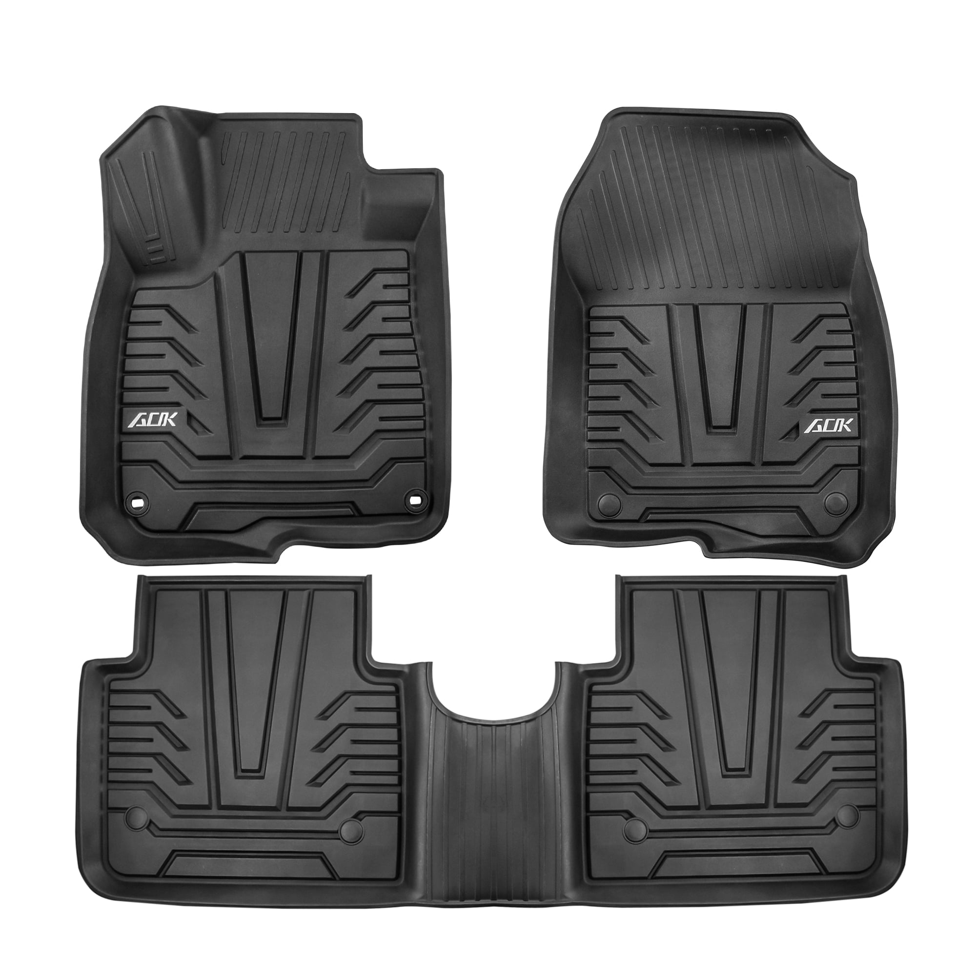 AllWeather Rubber Front Rear Seat TPE Floor Mats For 20172021 Honda CRV CRV