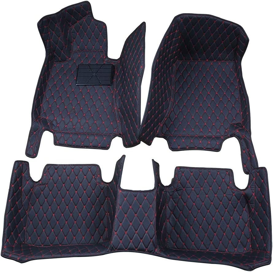 All Weather All Season Lines Floor Mats for Compatible for Mercedes Benz GLB 7Seater GLB250
