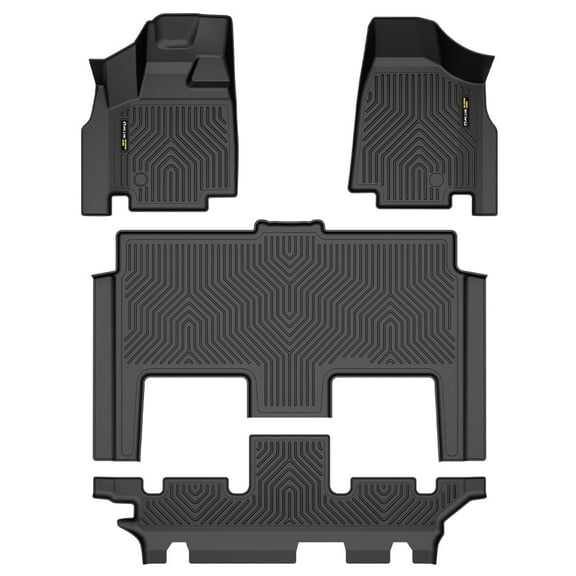 All Weather TPE Floor Mats Cargo Liner Carpets Fit For 2008-2020 Dodge Grand Caravan