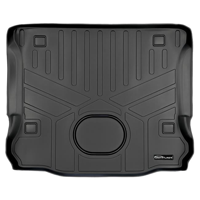 IT-Auto Cargo Liner Tray Mat For Jeep Wrangler JL 2018-2021 - Black Rubber Trunk Mat - View #5