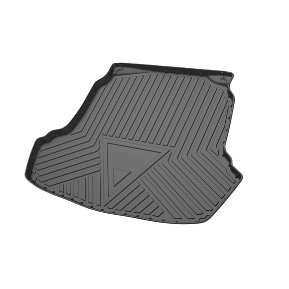 All Weather Waterproof TPO Protection Rear Trunk Tray Cargo Mat Liners Carpet Customized for Hyundai Sonata 2015-2019 Black