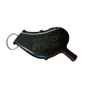 All-Weather Whistle Wind Storm Saftey Whistle, Black