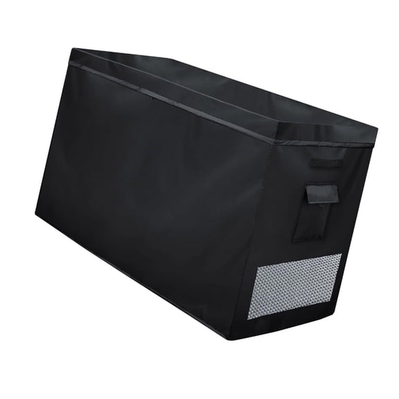 All Weathers Cover for Freezer 14-16 Cubic Feet with Double Zippered and Ventilation for Moistures Control