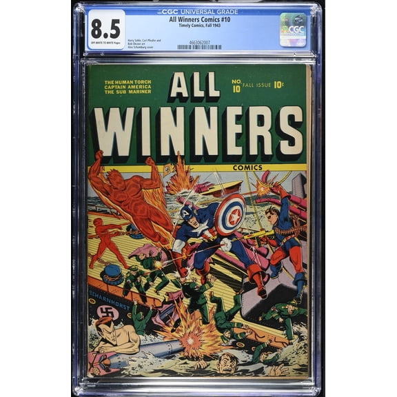 All Winners Comics #10 - CGC 8.5 Comic Book