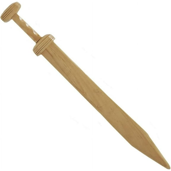 All Wood 27 1/4 Roman Sword Intended for Practice Swordplay