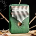 thumbnail image 1 of All-Wood Maple Kalimba 17-Key Mbila with Sound Hole Suitable for Beginners, 1 of 6