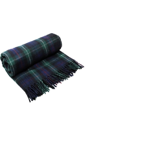 All Wool Tartan Blanket Throw (MACKENZIE)