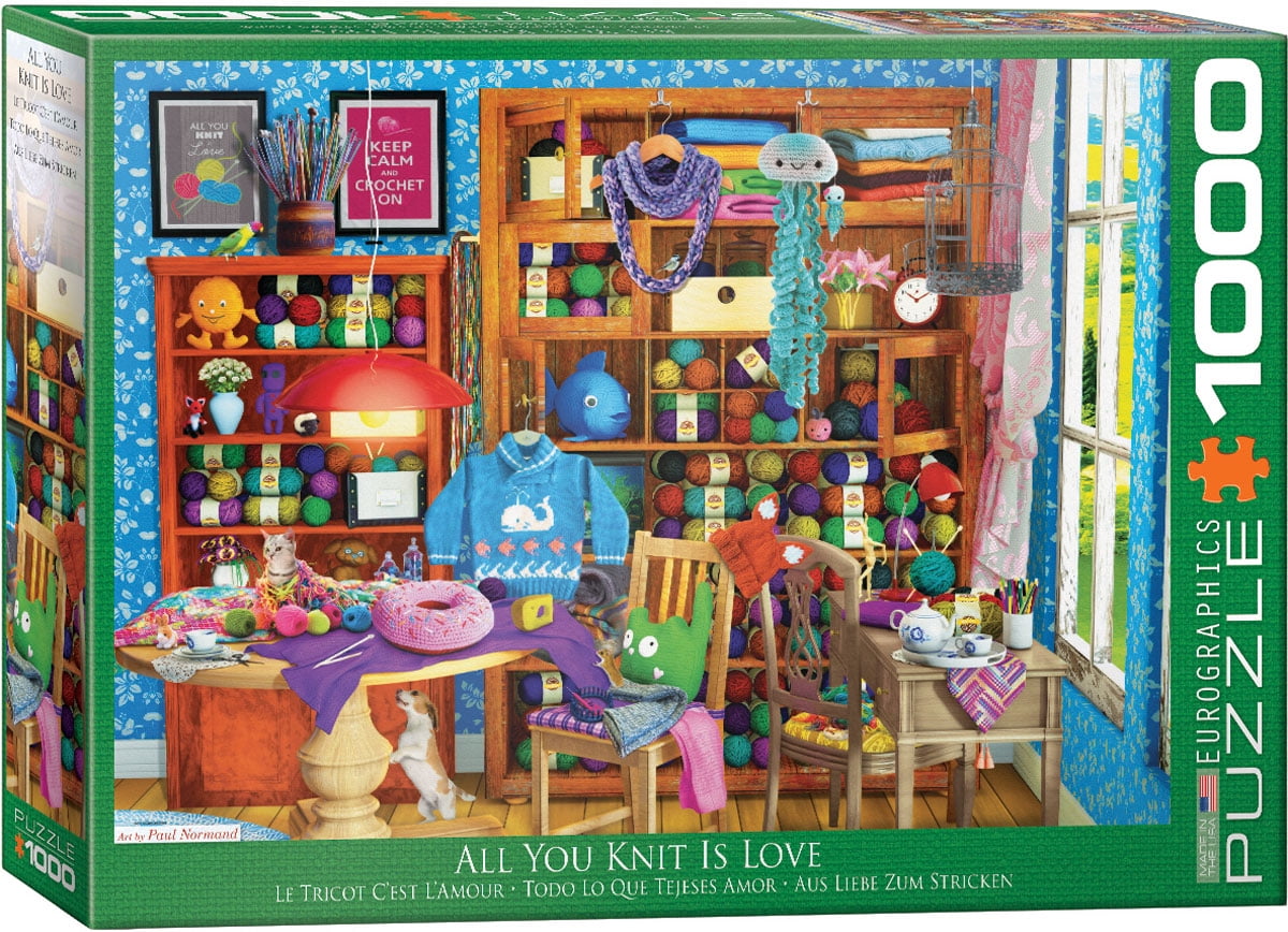 All You Knit Is Love by Paul Normand 1000-Piece Puzzle