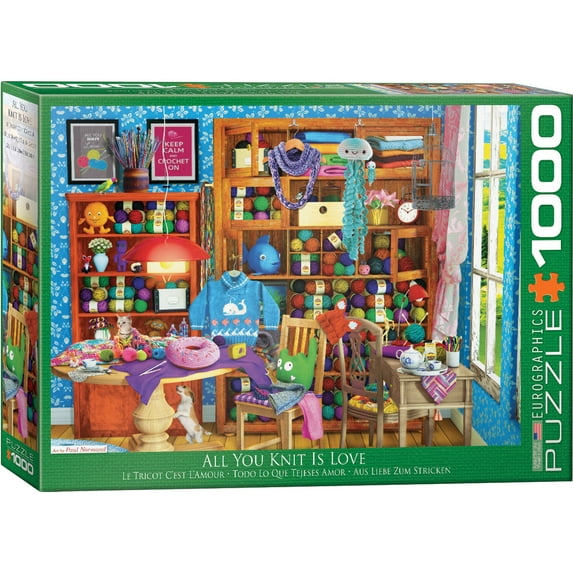 All You Knit Is Love by Paul Normand 1000-Piece Puzzle