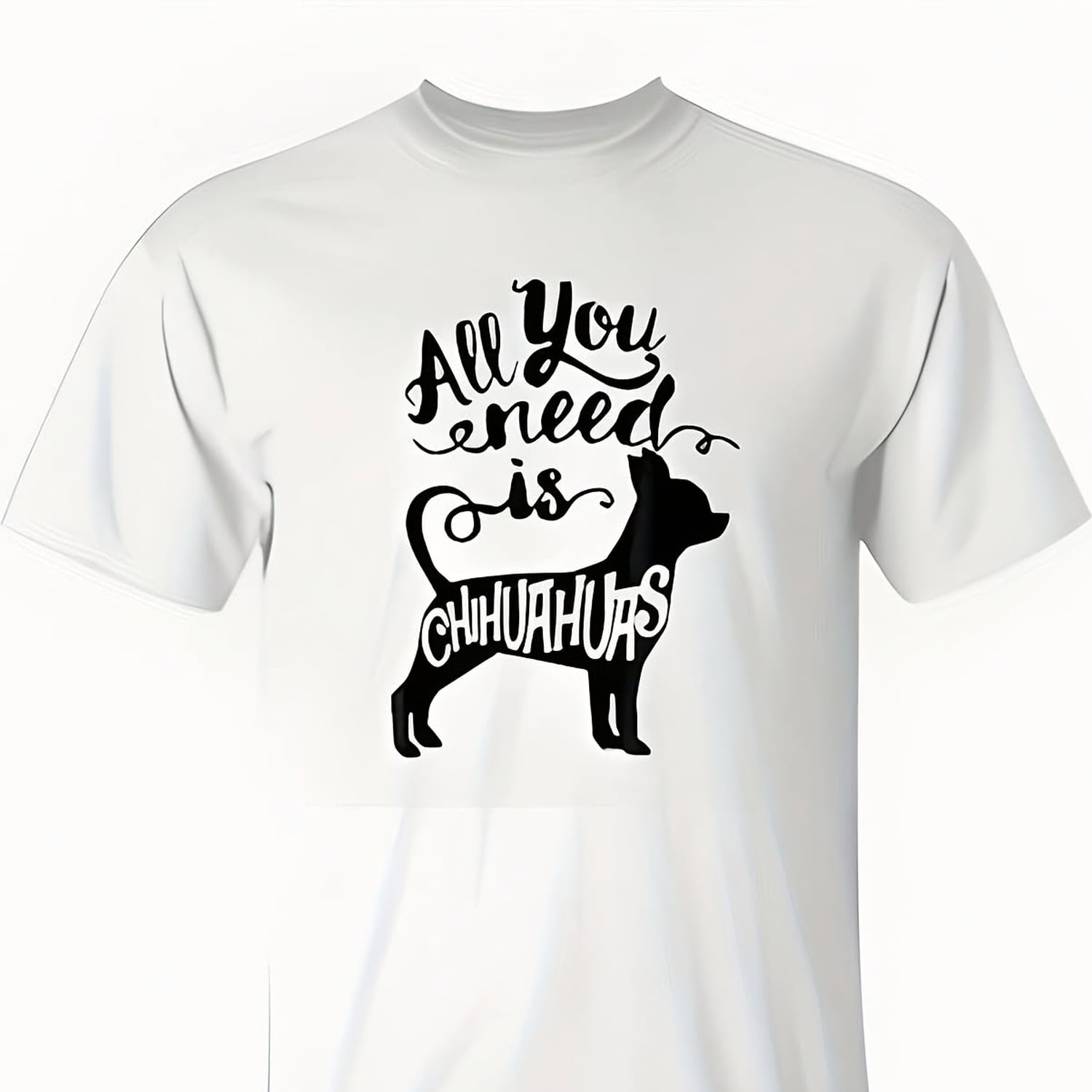 Chihuahuavengers Funny Dog T-Shirt – Made In USA, Plus Size XL-6XL For Men & Women