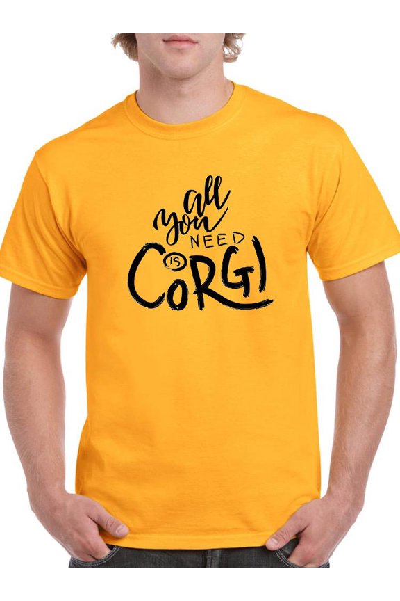 All You Need Is Corgi T-Shirt Men -Image by Shutterstock, Male Medium