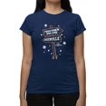 thumbnail image 1 of Christmas Frogtown Hollow Waterville Sign Women's T-shirt, 1 of 3