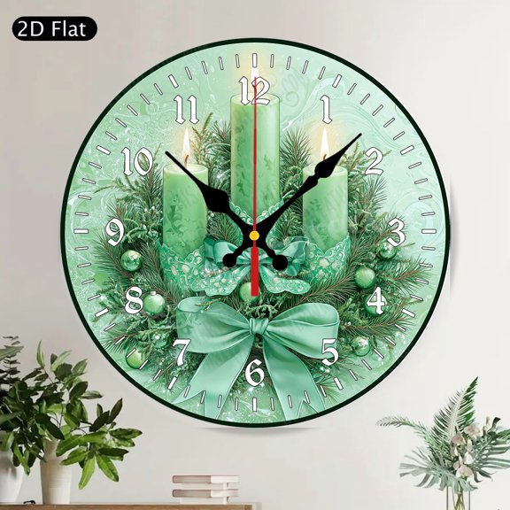 All You Need Is Love And A Dog Round Wall Clock Silent Paw Print Pet Theme Decorative Home Decor