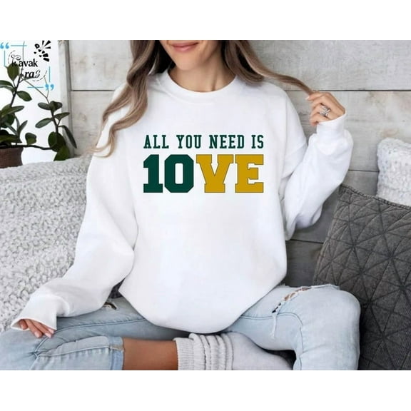 All You Need Is Love Packers Football Lovers Hoodie