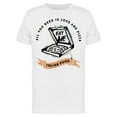 thumbnail image 1 of All You Need Is Love Pizza Tee Men's -Image by Shutterstock, 1 of 2