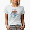 thumbnail image 1 of All You Need Is Tea, Unless You Need Coffee with Cute Hand Drawn Teacup Art Merch Gift, White T-Shirt, Medium, 1 of 5