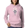 thumbnail image 1 of All You Need Positive Quote  Hoodie Women -Image by Shutterstock, Female Small, 1 of 4