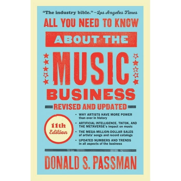 All You Need To Know About the Music Business, Book, (Eleventh Edition) (Hardcover)