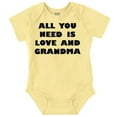 thumbnail image 1 of All You Need is Grandma Cute Grandkid Romper Boys or Girls Infant Baby Brisco Brands 12M, 1 of 6