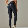 thumbnail image 1 of All Your Basics AXXD Womens Leggings Summer Sexy Leggings Plus Size Color Bottom Sports High Waist Faux Leather Pants, 1 of 8