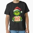 thumbnail image 1 of All Your Sweaters Are Ugly Funny Green Holiday Retro 2024 Unisex T-Shirt, up to size 5XL, 1 of 2