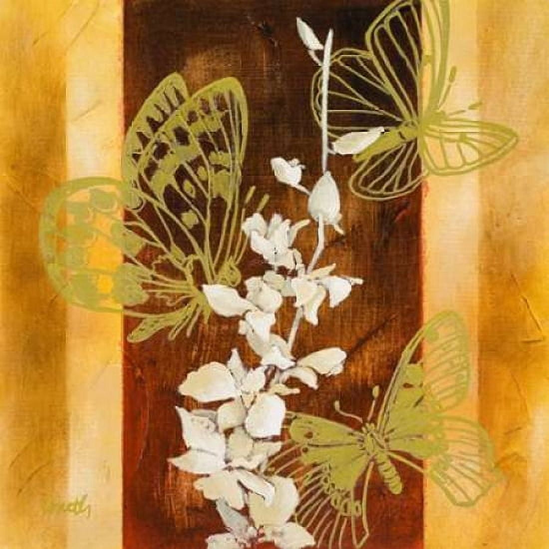 All-a-Flutter II Canvas Art - Lanie Loreth (24 x 24)