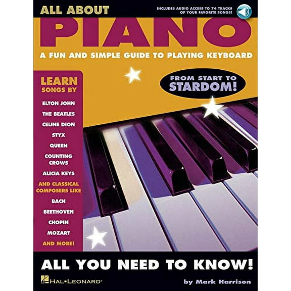 Pre-Owned All about Piano: A Fun and Simple Guide to Playing Keyboard [With CD] (Paperback) 1423408160 9781423408161