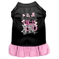 thumbnail image 1 of Dog Dress, Pet Dog  Cat Dress Screen Printed, "All About That XOXO", 1 of 11