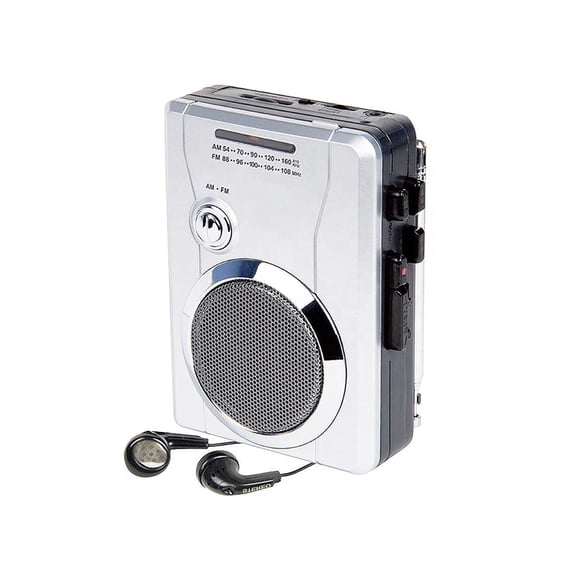 All-in-1 AM FM Radio + Cassette Player + Voice Recorder