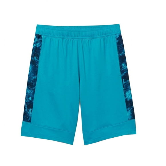 All in Motion Boys' Basketball Shorts, Turquoise, Small (6/7)
