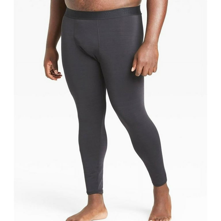 All in Motion Men's Coldweather Form Fit Tights - Black - Size M