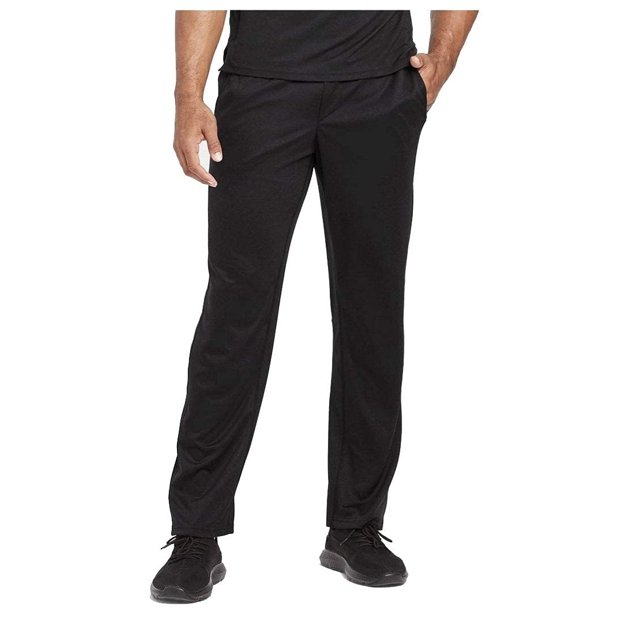 All in Motion Men's Lightweight Training Pants (Black, XXL x 30