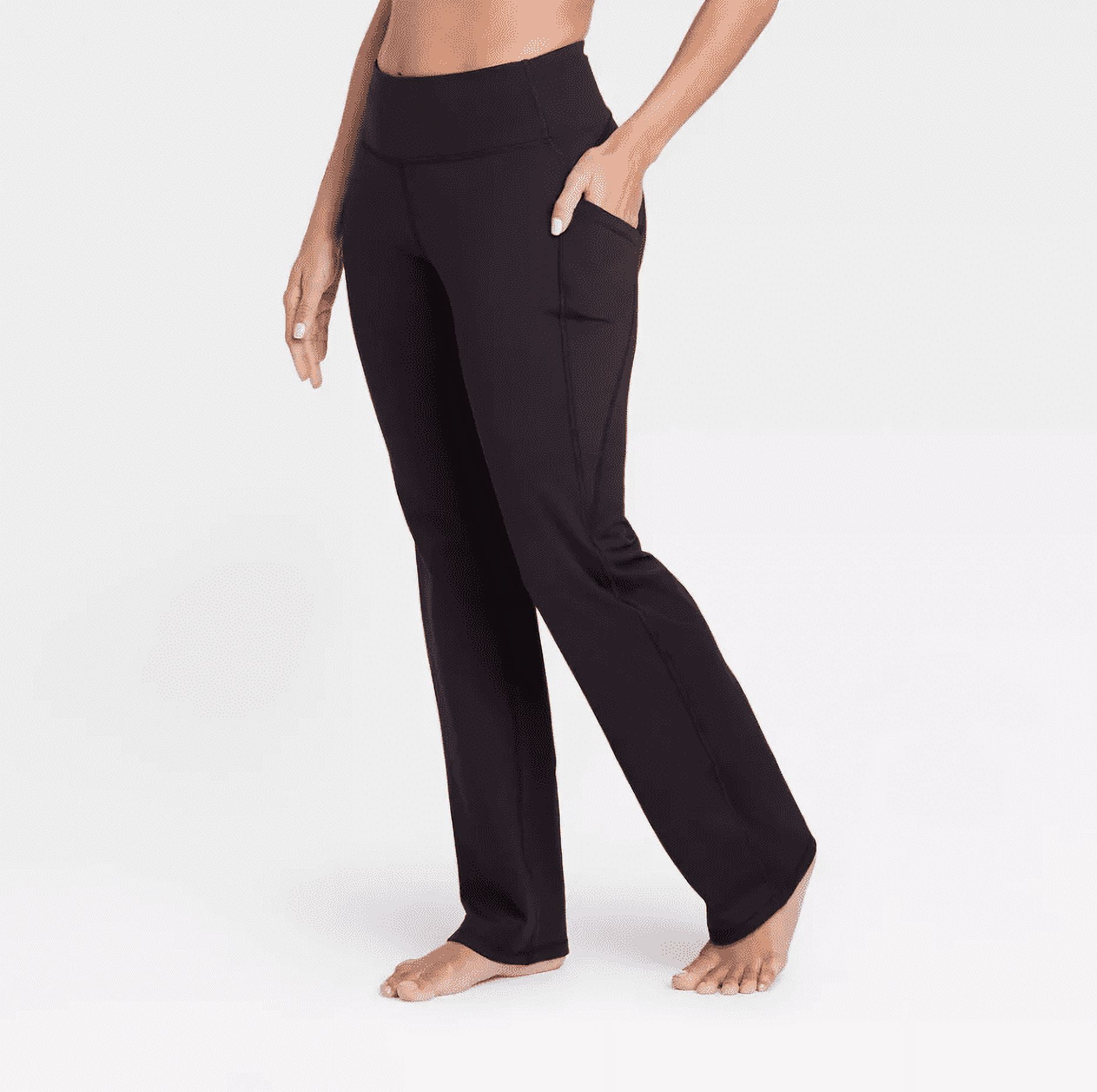 All in Motion + Contour Curvy High-Rise Straight Leg Pants with