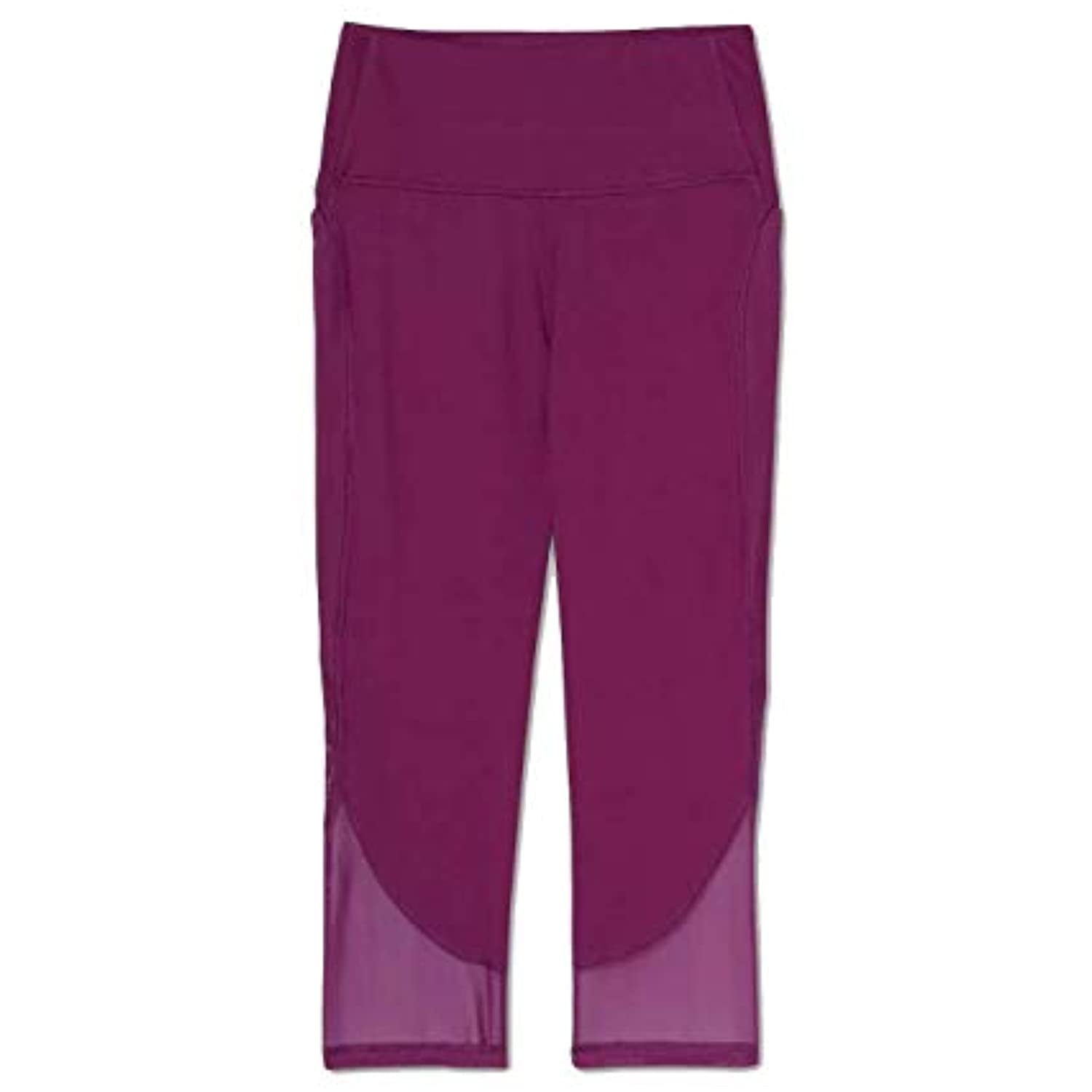 All in Motion Women's Contour Curvy High-Waisted Capri Leggings 21 -  (Purple, Small)