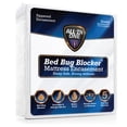 thumbnail image 1 of All-in-One Bed Bug Blocker Water Resistant Zippered Mattress Protector, Queen, 1 of 10