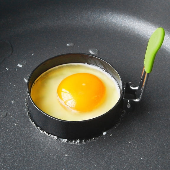 All-in-One Breakfast Maker – Stainless Steel Egg Frying Rings with Oil Brush, Non-Stick Pancake/Sandwich Molds & Egg Separator for Mess-Free Cooking