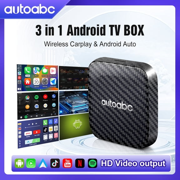 Wireless Carplay Android Auto for Audi/Ford/VW/Volvo/Chevrolrt 2GB+16GB adapter