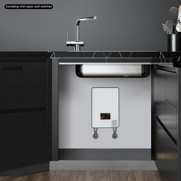 All-in-One Electric Shower System with Hand Shower Holder 110V AC, 0.6Mpa Water Pressure, Easy Wall Mount Ideal for Apartments, Bars & Communities