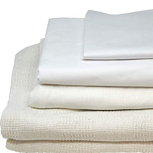 All in One Hospital Bed Linen in a Bag, Top Sheet, Bottom Sheet, Pillow
