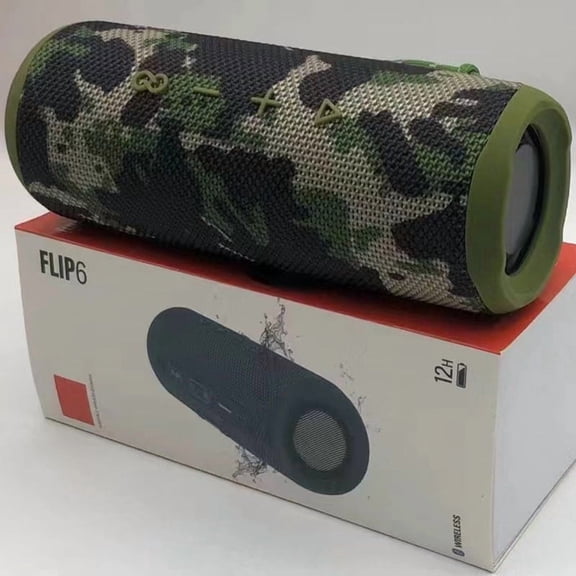 All-in-One Portable Bluetooth Speaker Amplifier - Heavy Bass Outdoor Wireless Sound System with TWS Pairing, IPX5 Waterproof, Rechargeable for Camping, Hiking, Tailgating & Backyard Parties