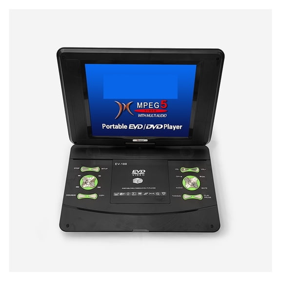 All-in-One Portable DVD Player 16.8" Chassis, HD Swivel Screen Travel Media Player with Game PortX