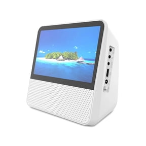 All-in-One Portable DVD Player 7", 1080P Touch Screen Smart Media Unit with Dual-Way Wireless BT